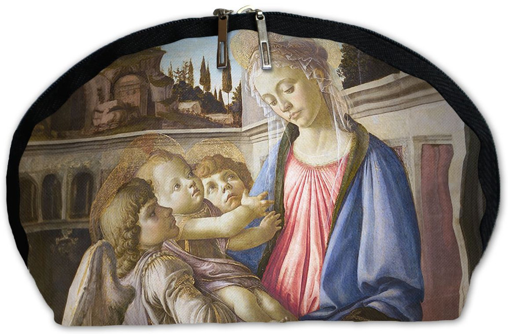 Kosmetyczka Madonna, dziecko i 2 anioły Sandro Botticelli