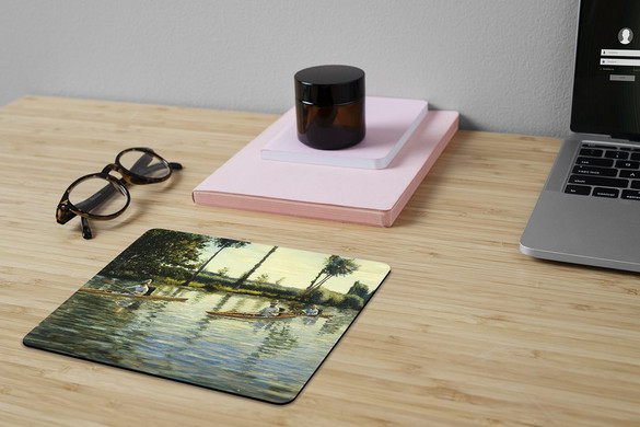 Podkładka Rejs łodzią na rzece Yerres Gustave Caillebotte 24x19cm