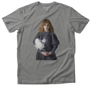 Koszulka Dziewczyna z chryzantemami Olga Boznańska