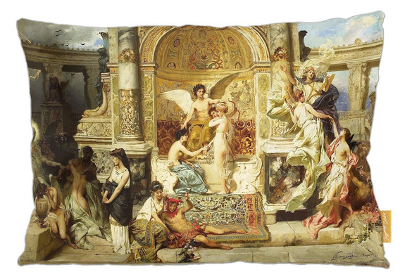 Poduszka Kurtyna teatru Juliusza Słowackiego w Krakowie Henryk Siemiradzki