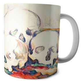 Kubek Trzy czaszki Paul Cezanne