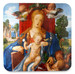 Podkładka pod kubek Madonna i Dzieciątko z czyżykiem Albrecht Dürer