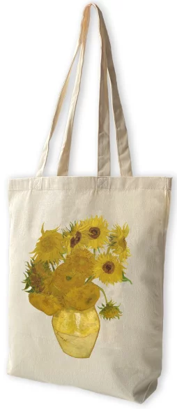 Torba bawełniana Martwa natura: wazon z piętnastoma słonecznikami Vincent Van Gogh