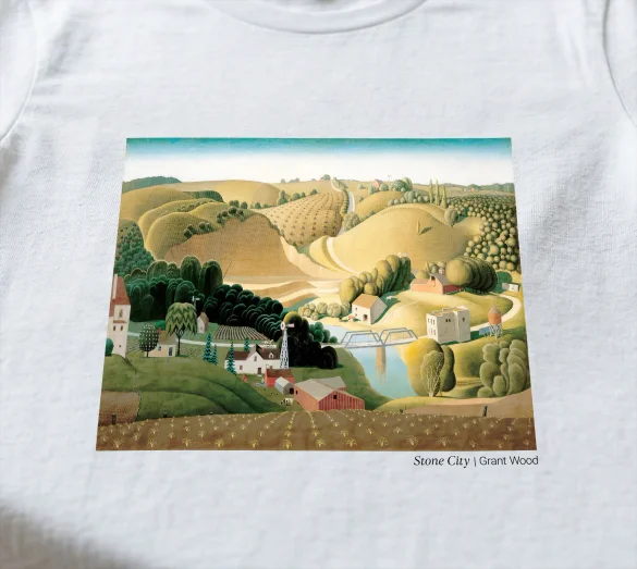 Bluzka damska Stone City Grant Wood