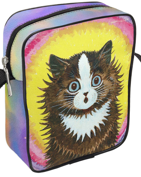 Torba Listonoszka Kot w tęczy Louis Wain