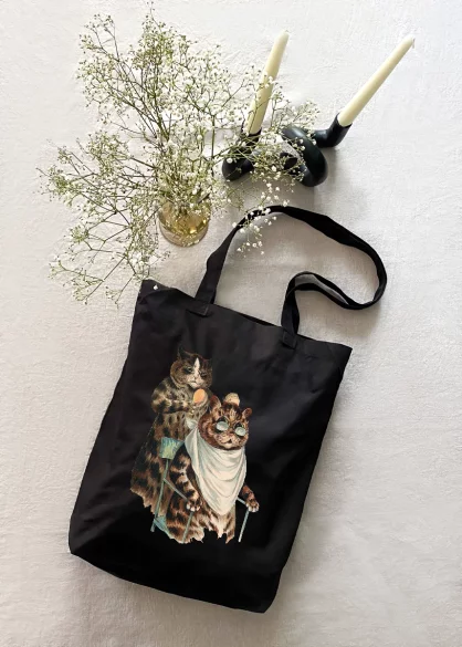 Torba bawełniana Koty Louisa Waina Louis Wain