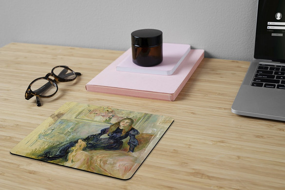 Podkładka Julie Manet i jej piesek Laërte Berthe Morisot 24x19cm