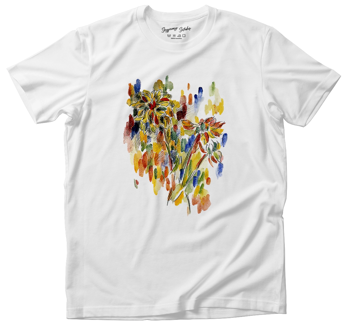 Koszulka ze sztuką Szyjemy Sztukę