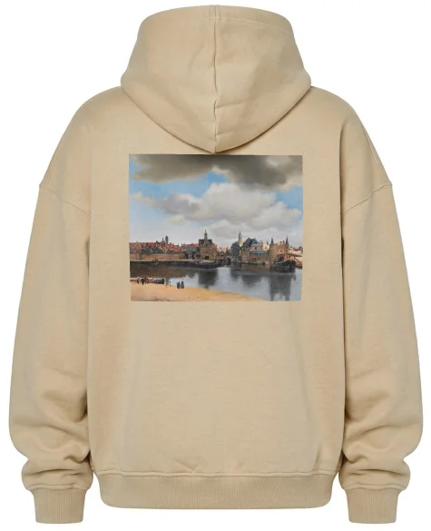 Bluza oversize Widok Delft Jan Vermeer