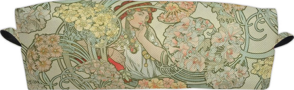 Piórnik Byzantine – projekt tkaniny Alfons Mucha