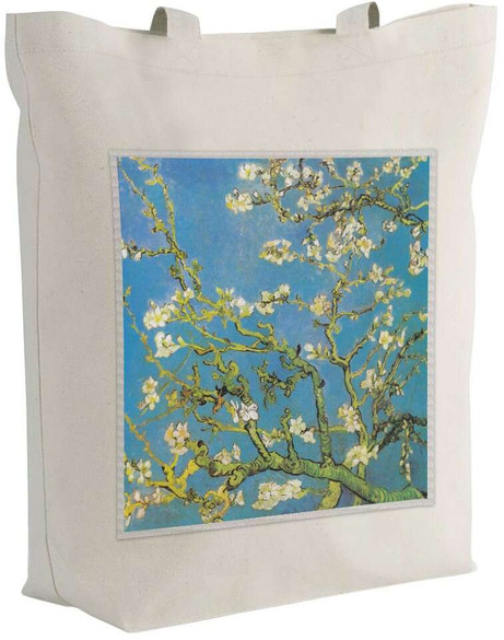Torba z naszywką Kwitnący migdałowiec Vincent Van Gogh