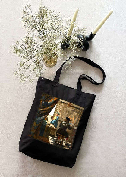 Torba z naszywką Alegoria Malarstwa Jan Vermeer