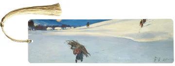 Zakładka do książki Z chrustem Julian Fałat