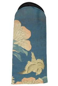 Piórnik trójkątny Kanarek i piwonia Katsushika Hokusai