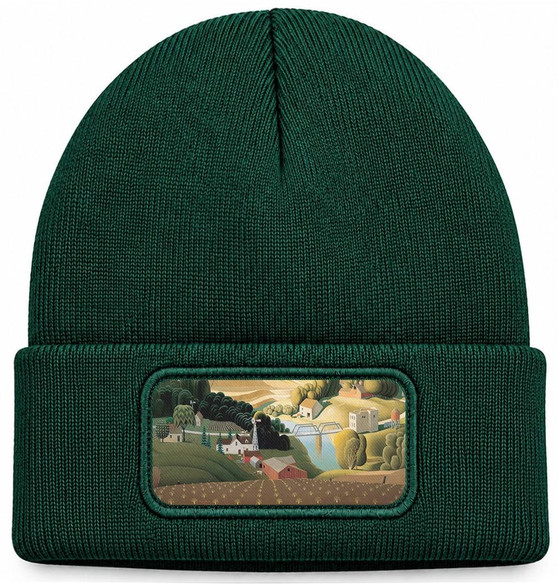 Czapka zimowa Stone City Grant Wood – zielona