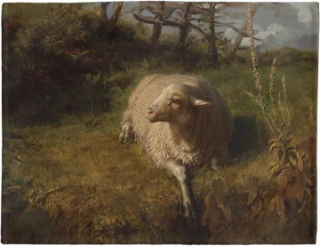 Podkładka na stół Odpoczywająca owca Rosa Bonheur