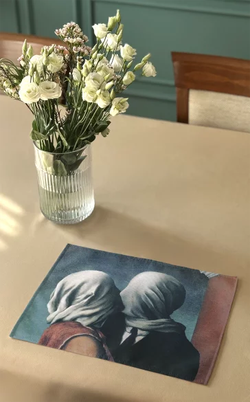Podkładka na stół Kochankowie René Magritte