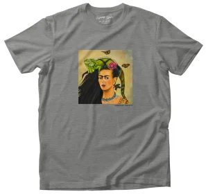 Koszulka z nadrukiem Autoportret Frida Kahlo
