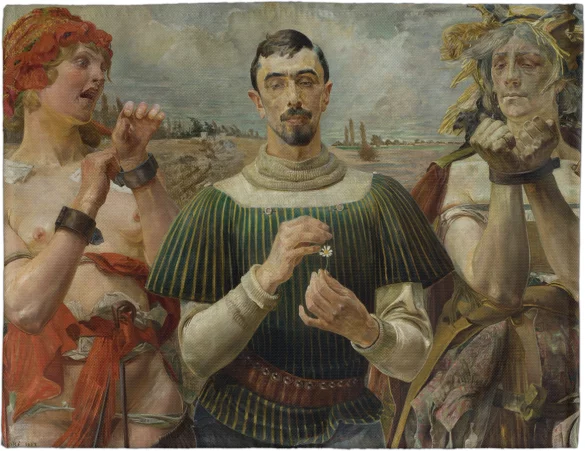 Podkładka na stół Hamlet polski - Portret Aleksandra Wielopolskiego Jacek Malczewski