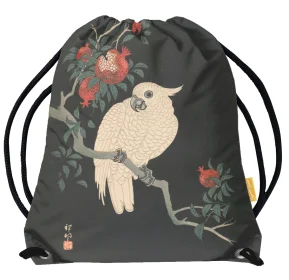 Worek Biała papuga i granat Ohara Koson