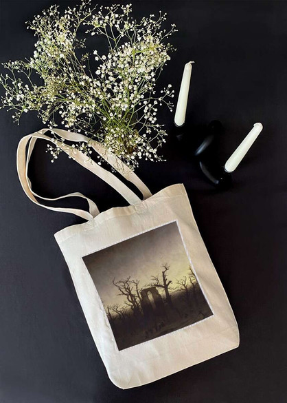 Torba z naszywką Opactwo w dębowym lesie Caspar David Friedrich