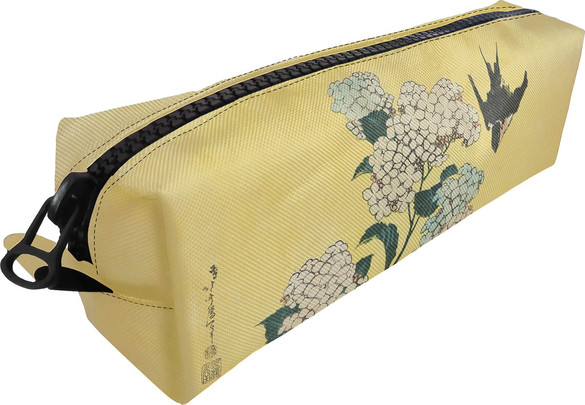 Piórnik Hortensja i Jaskółka Katsushika Hokusai