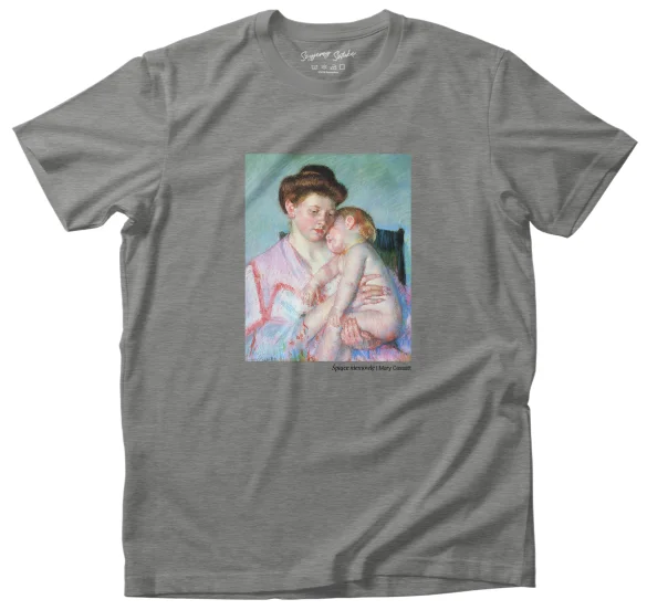 Koszulka z nadrukiem Śpiące niemowlę Mary Cassatt