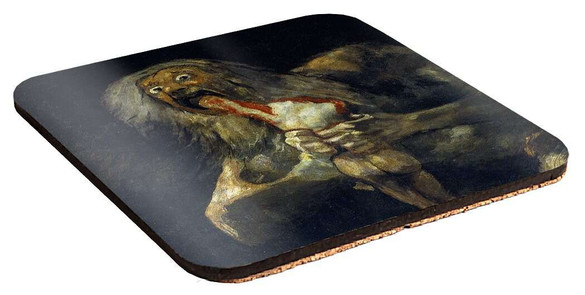 Podkładka pod kubek Saturn pożerający własne dzieci Francisco Goya