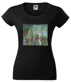 Bluzka damska Blisko jeziora Pierre-Auguste Renoir