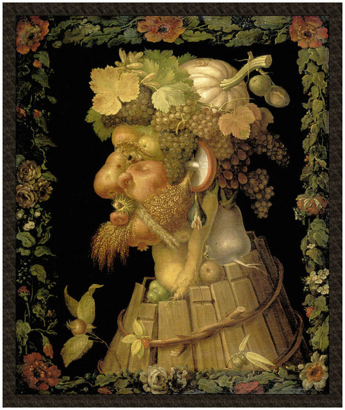 Naszywka Jesień Giuseppe Arcimboldo