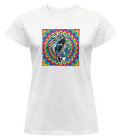 Bluzka damska z naszywką Psychodelic Athena