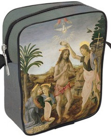 Torba Listonoszka Chrzest Chrystusa Leonardo da Vinci
