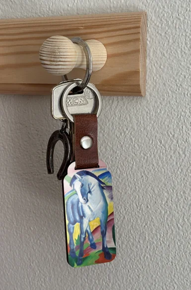 Brelok Niebieski koń I Franz Marc