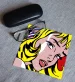 Ściereczka do okularów Girl with Hair Ribbon Roy Lichtenstein