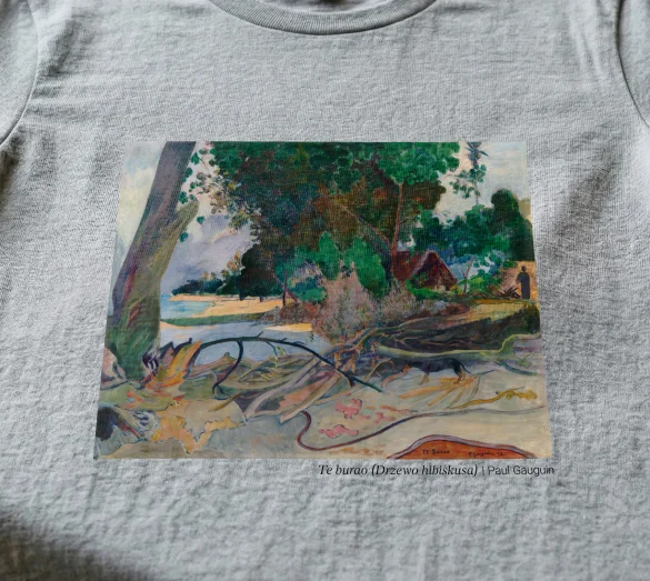 Bluzka damska Te burao (Drzewo hibiskusa) Paul Gauguin