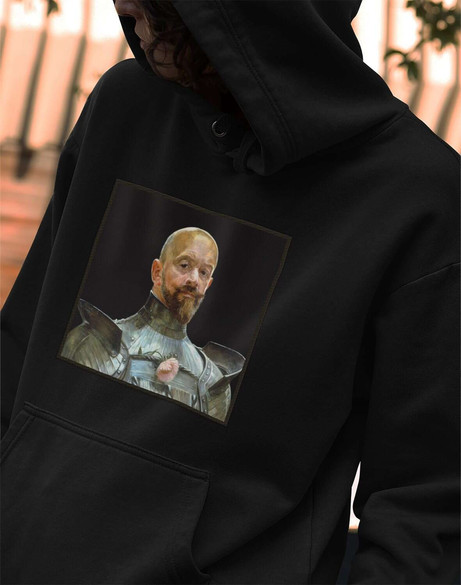 Bluza z naszywką Autoportret w zbroi Jacek Malczewski