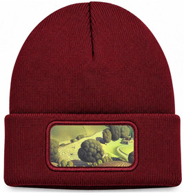 Czapka zimowa Young Corn Grant Wood – bordowa