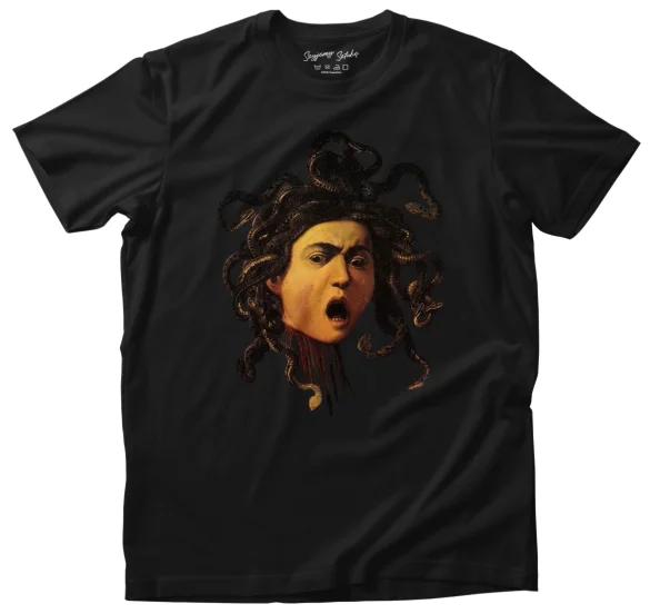 Koszulka Głowa meduzy Caravaggio