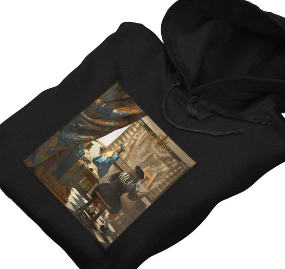 Bluza z naszywką Alegoria Malarstwa Jan Vermeer