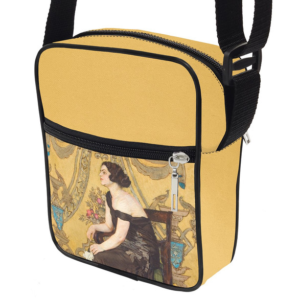 Torba listonoszka Róża Saronu Józef Mehoffer