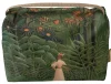 Woman Walking in an Exotic Forest