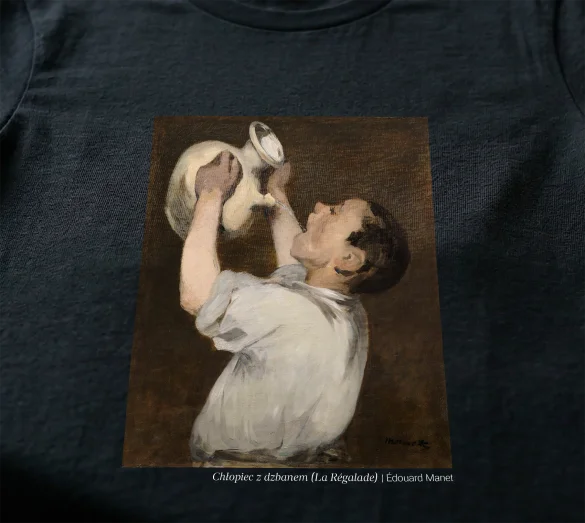 Koszulka z nadrukiem Chłopiec z dzbanem (La Régalade) Édouard Manet