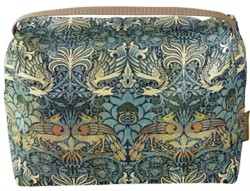 Kosmetyczka kuferek Paw i smok William Morris
