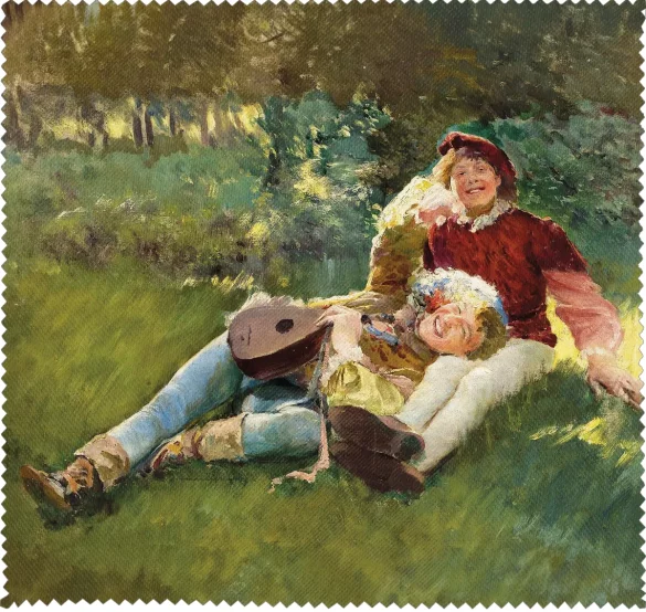 Ściereczka do okularów Wesołe pacholęta Leon Wyczółkowski