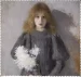 Ściereczka do okularów Dziewczyna z chryzantemami Olga Boznańska
