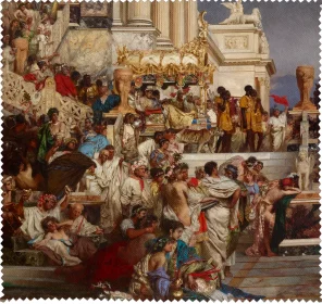 Ściereczka do okularów Pochodnie Nerona Henryk Siemiradzki