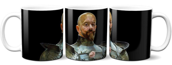 Kubek Autoportret w zbroi Jacek Malczewski