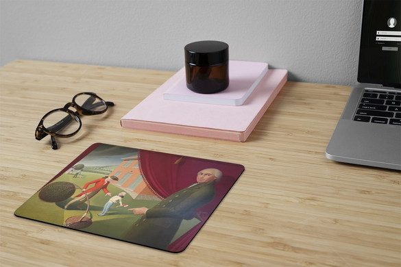 Podkładka Parson Weems' Fable Grant Wood 24x19cm