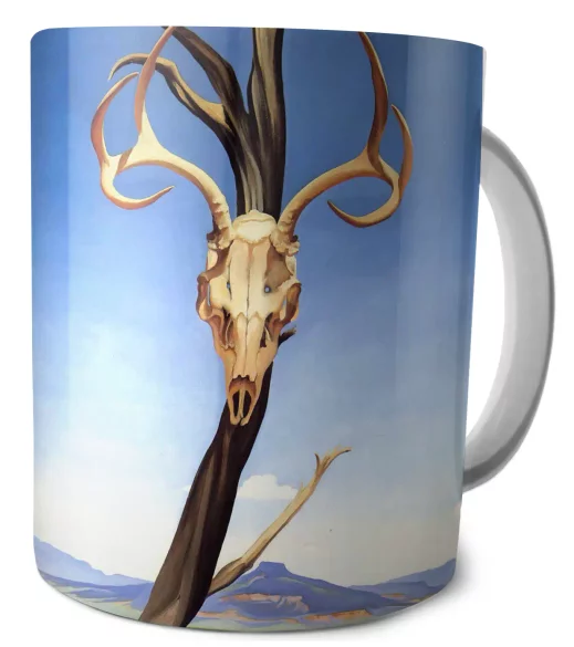 Kubek Czaszka jelenia Georgia O’Keeffe