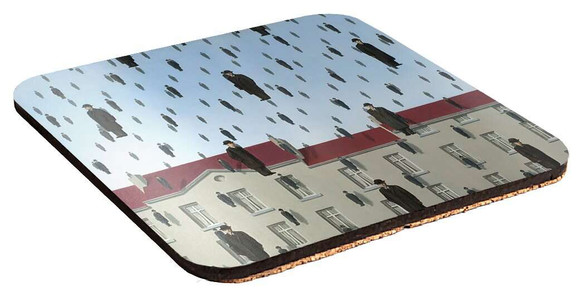 Podkładka pod kubek Spadanie René Magritte